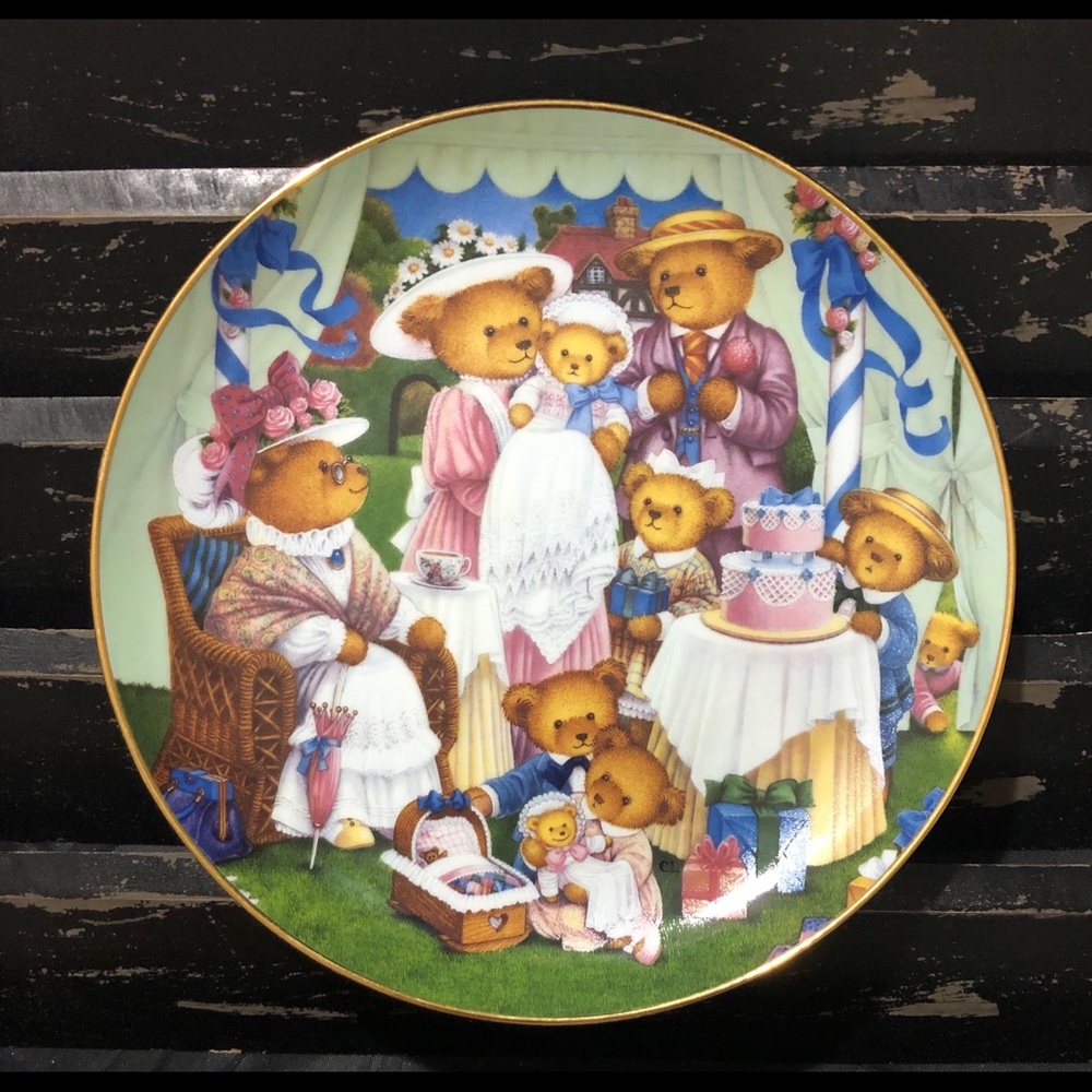 FRANKLIN MINT Carol Lawson Ltd Ed Collector Plate